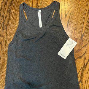 NWT Lululemon Love raceback - grey